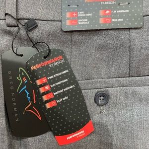 Greg Norman “Performance by Design” gray mens dress pants